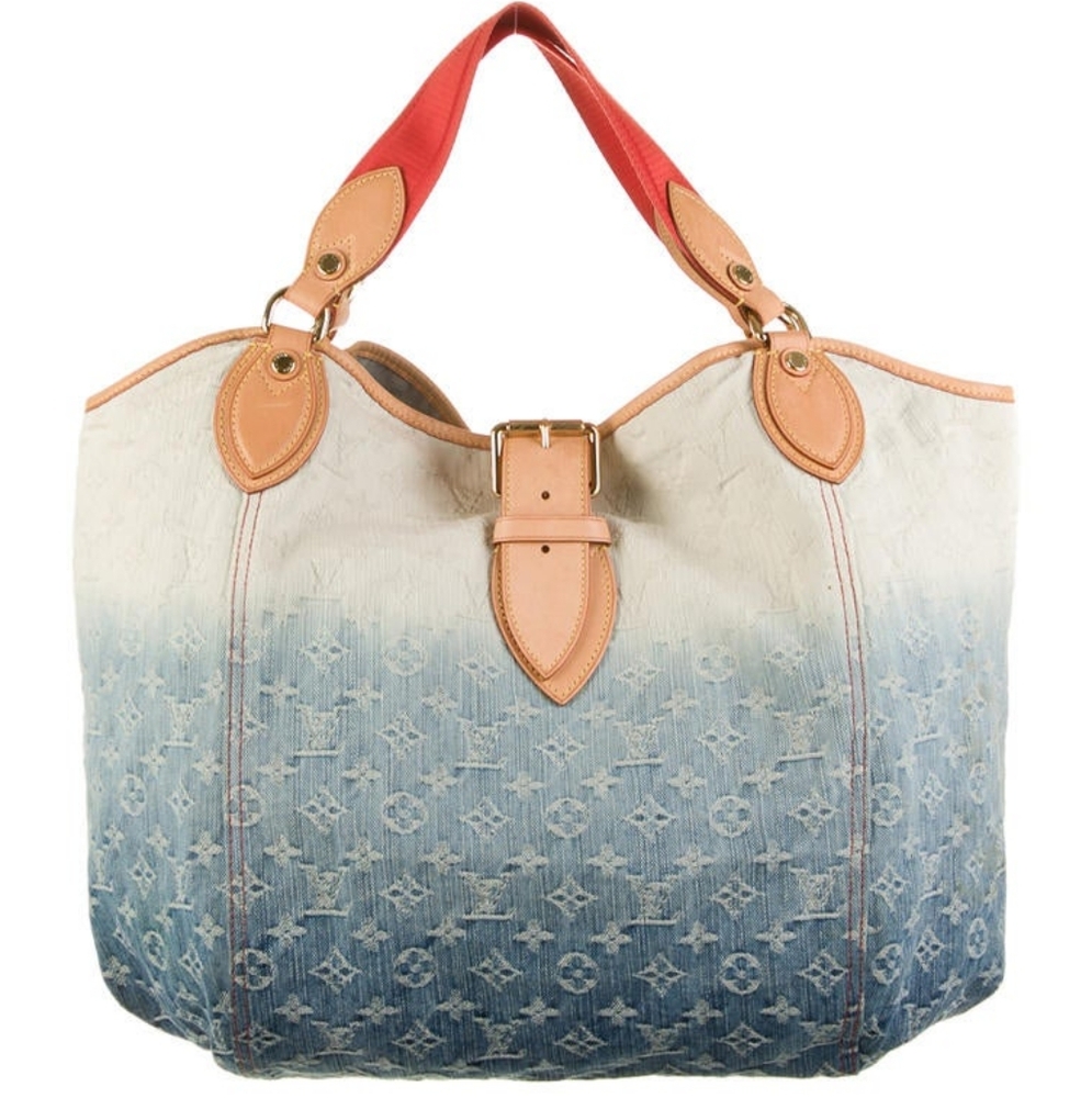 Louis Vuitton Denim Sunbeam Bleu Monogram Bag